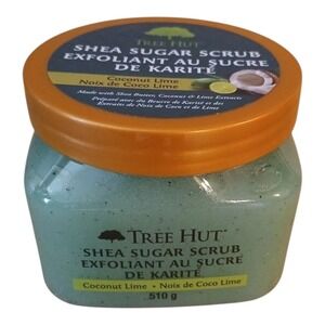 Tree Hut Shea Sugar Scrub Coconut Lime Exfoliating‎ Body Scrub